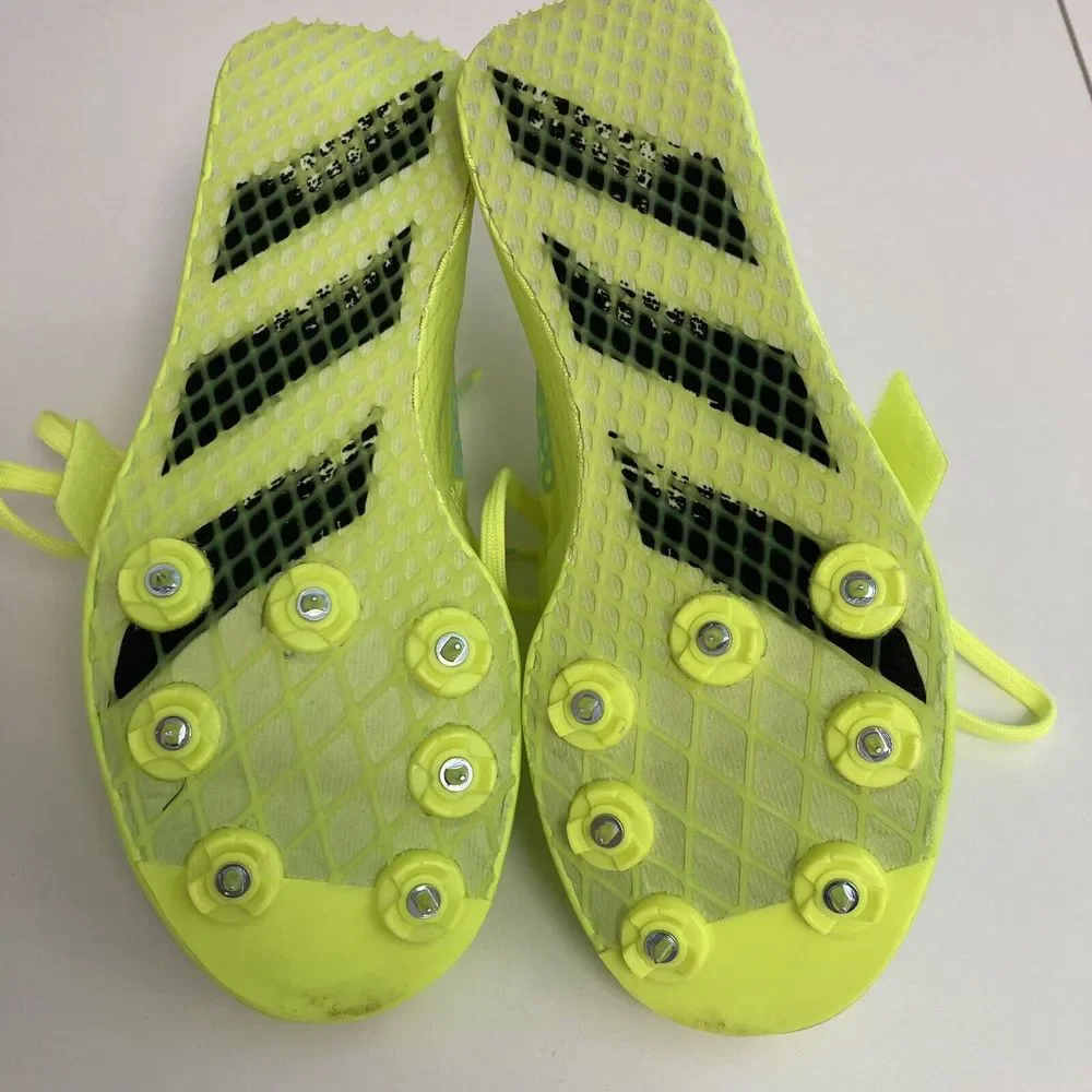 Adidas Adizero Track Cleat Men's Size 5‎ FW2242 Yellow